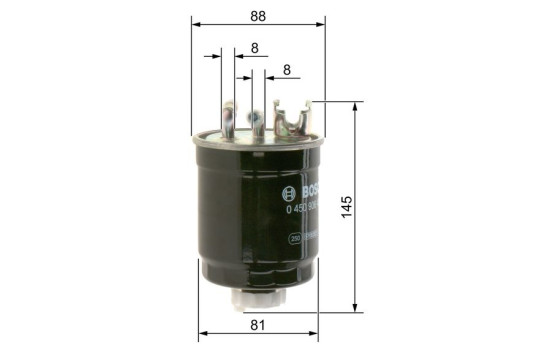 Filtro de combustible N6409 Bosch, Imagen 6