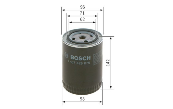 Filtro de combustible N9675 Bosch, Imagen 3