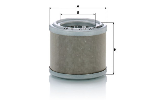 Filtro de combustible P 41 MANN-FILTER, Imagen 2