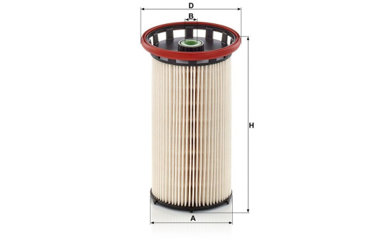 Filtro de combustible PU 8028 Mann, Imagen 4