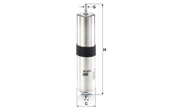 Filtro de combustible WK 5015 Mann, Imagen 2