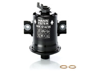 Filtro de combustible WK 614/36 x Mann