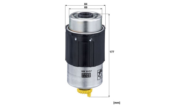 Filtro de combustible WK 8157 MANN-FILTER, Imagen 4