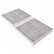 filtro de aire de cabina (juego) ADB112521 Blue Print
