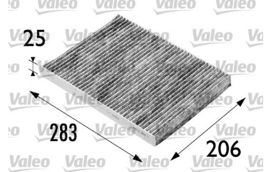 Filtro interior 698686 Valeo
