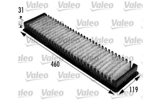 Filtro interior 698725 Valeo