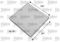 Filtro interior 698769 Valeo