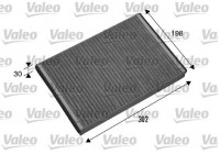 Filtro interior 698875 Valeo