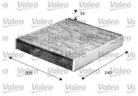 Filtro interior 698883 Valeo