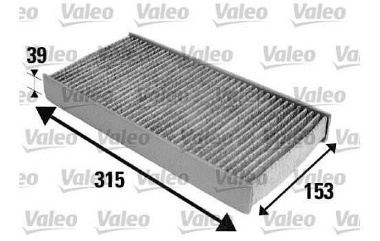 Filtro interior 698884 Valeo