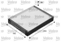 Filtro interior 698888 Valeo