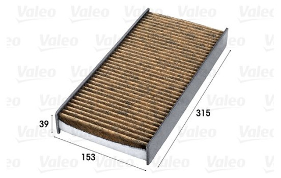 Filtro interior 701002 Valeo