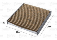 Filtro interior 701015 Valeo
