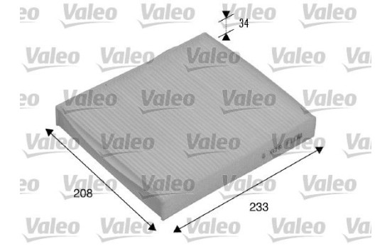 Filtro interior 715510 Valeo