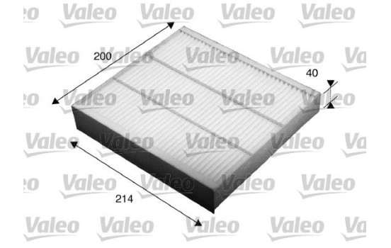 Filtro interior 715532 Valeo