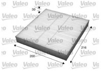 Filtro interior 715560 Valeo