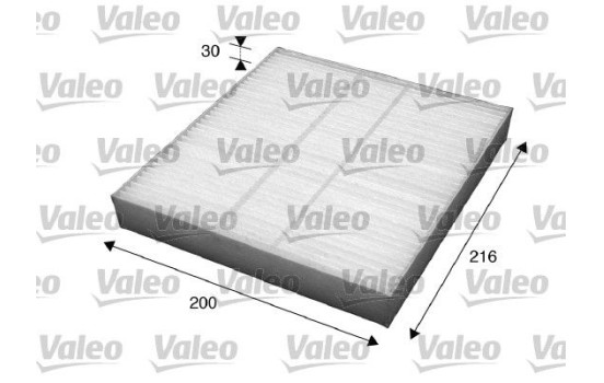 Filtro interior 715560 Valeo