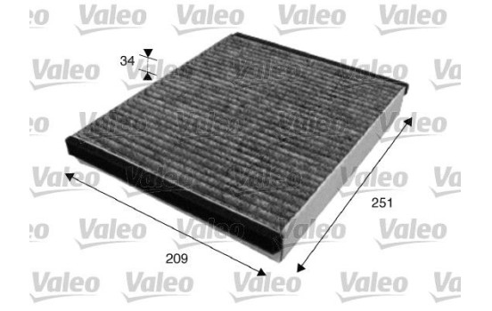Filtro interior 715628 Valeo