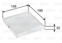 Filtro interior 715637 Valeo