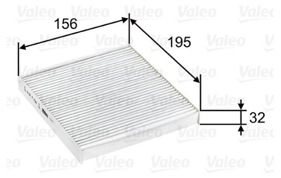 Filtro interior 715637 Valeo