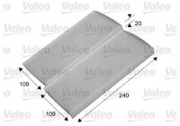 Filtro interior 715649 Valeo