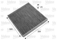 Filtro interior 715671 Valeo