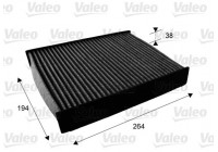 Filtro interior 715672 Valeo