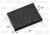 Filtro interior 715673 Valeo