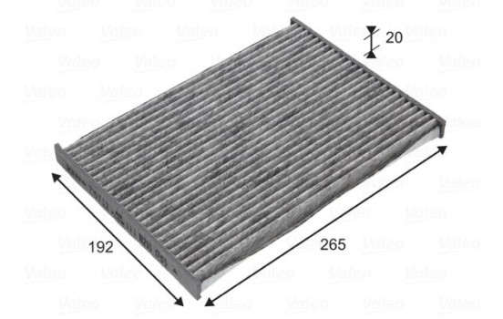 Filtro interior 715732 Valeo