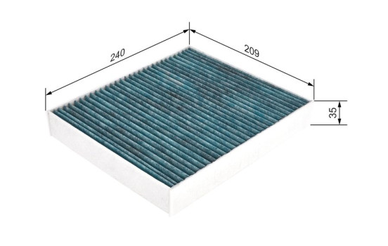 Filtro interior A8506 Bosch, Imagen 5