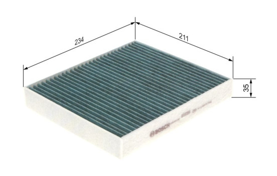 Filtro interior A8536 Bosch, Imagen 6