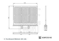 Filtro interior ADBP250140 Blue Print