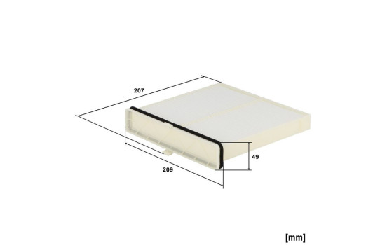 Filtro interior CU 21 021 MANN-FILTER, Imagen 2
