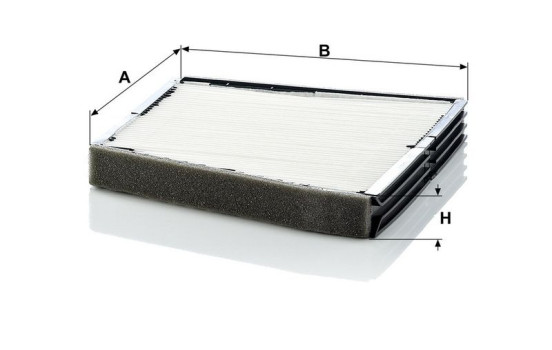 Filtro interior CU 2337 MANN-FILTER, Imagen 3