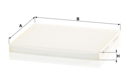 Filtro interior CU 24 004 Mann, Imagen 3