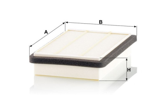Filtro interior CU 24 014 Mann, Imagen 2