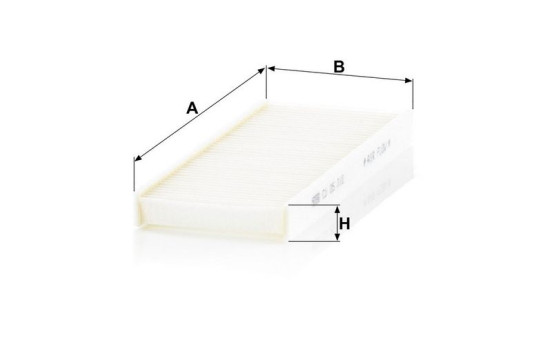 Filtro interior CU 25 010-2 MANN-FILTER, Imagen 3