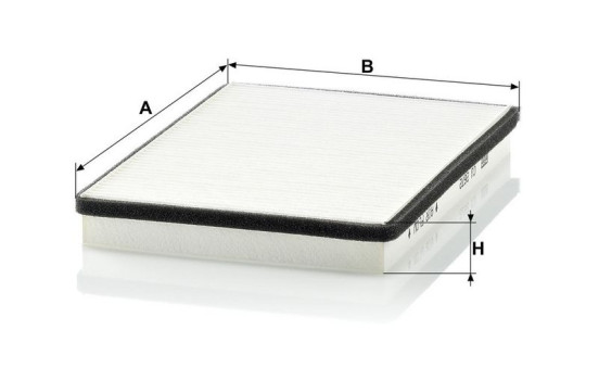 Filtro interior CU 2672 MANN-FILTER, Imagen 3