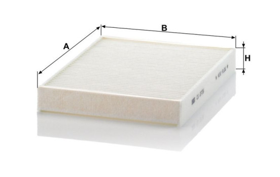 Filtro interior CU 2736-2 MANN-FILTER, Imagen 3
