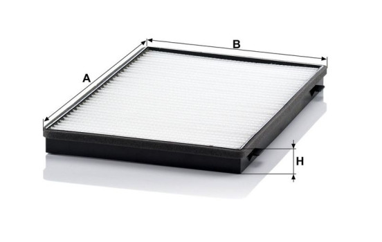 Filtro interior CU 3943 Mann, Imagen 3