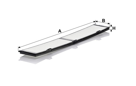 Filtro interior CU 8430 Mann, Imagen 2
