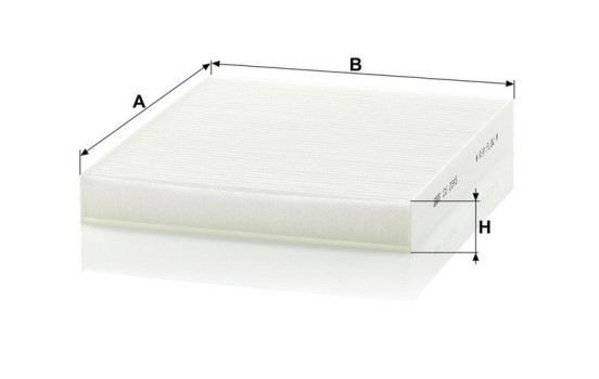 Filtro interior CU2545 Mann, Imagen 3