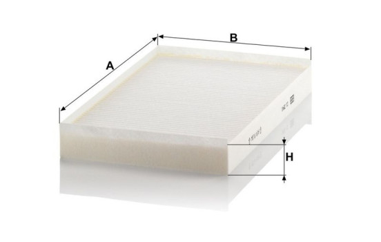 Filtro interior CU3540 Mann, Imagen 3