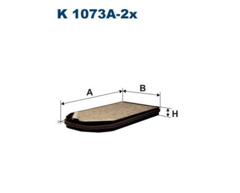 Filtro interior K 1073A-2x Filtron