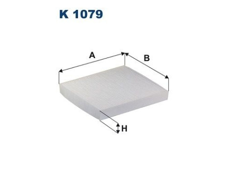 Filtro interior K 1079 Filtron