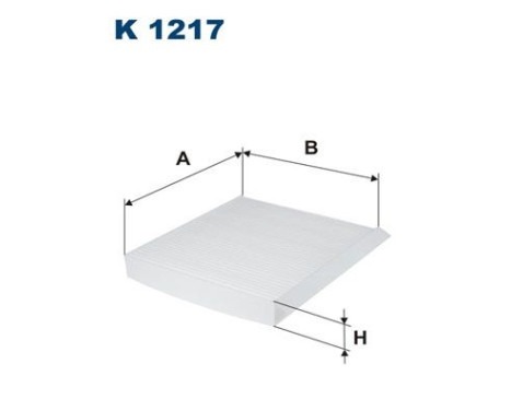 Filtro interior K 1217 Filtron