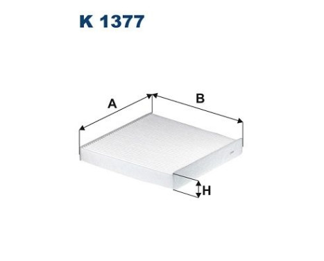 Filtro interior K 1377 Filtron