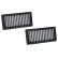 Filtro interior K&N (2 piezas) Jeep Wrangler 2.8, 3.6, 3.8 2011-2015 (VF1010) K&N