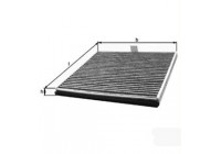 Filtro interior LA 107 Mahle