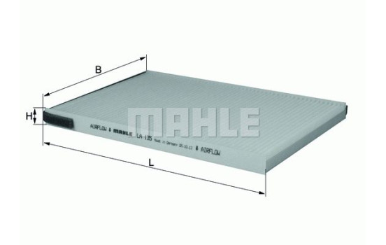 Filtro interior LA 135 Mahle